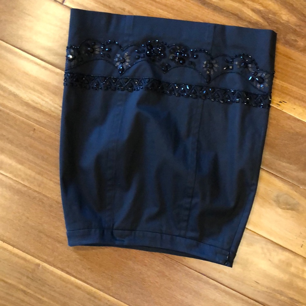 Blue marine black skirt - Picture 3 of 5